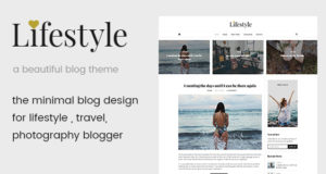 Lebensstil – Ein schönes Blog-WordPress-Template