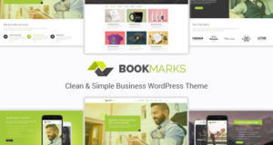 Lesezeichen – Einfaches Business WordPress Layout