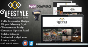 Lifestyle - Mehrzweck-Blog / Magazin-Thema