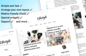 Lifestyle – Persönliches & Magazin WordPress Responsive Blog Template