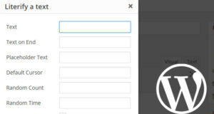 Literify für WordPress