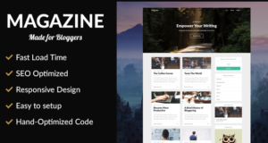 Magazin – SEO Optimized News Template