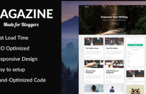 Magazin – SEO Optimized News Template