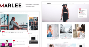 Marlee - Persönliches WordPress Blog Template