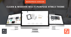 Milo – Responsive & Mehrzweck WordPress Layout