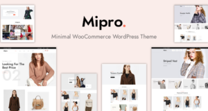Mipro - Minimales WooCommerce WordPress Layout