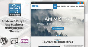 Mistral - Modernes und benutzerfreundliches Business-Mehrzweck-Design