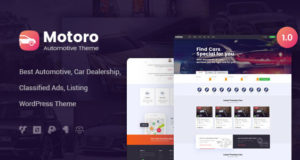 Motoro – Automotive Autohändler WordPress Vorlage