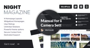 Nacht – WordPress News und Magazine Template