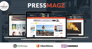 PresssMagz – Editorial News & Magazine WordPress Template