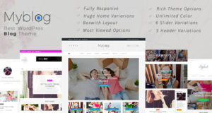Responsives WordPress-Blog-Template