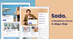 Sada – Ein WordPress-Vorlage für Blog & Shop