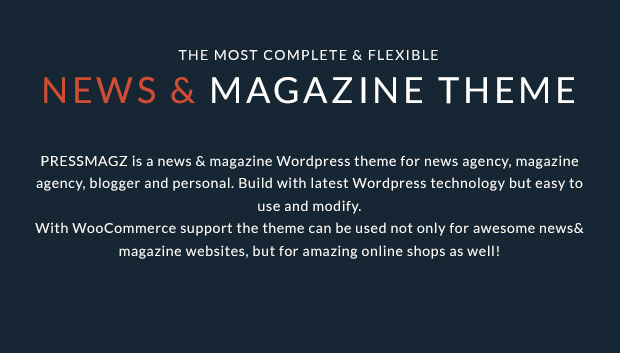 PresssMagz - Editorial News & Magazine WordPress Theme - 1
