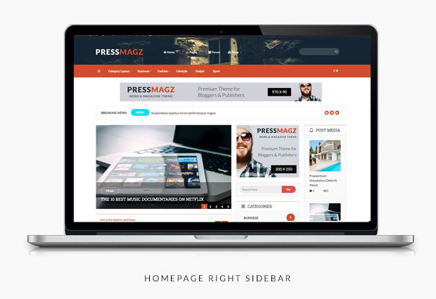 PresssMagz - Editorial News & Magazine WordPress Theme - 4