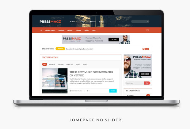 PresssMagz - Editorial News & Magazine WordPress Theme - 6