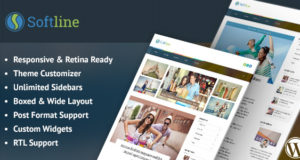 Softline – Responsive WordPress Blog Vorlage