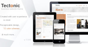 Tectonic – Reaktionsschnelles WordPress-Vorlage