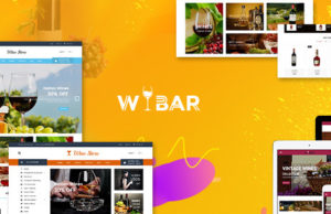 Wibar | Wein & Weinberg WooCommerce WordPress Vorlage