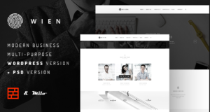 Wien – Responsive & Mehrzweck WordPress Vorlage