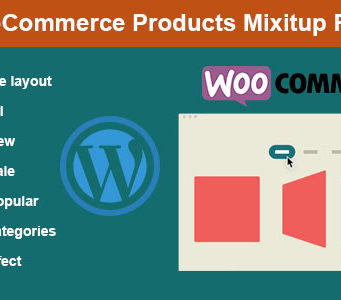WooCommerce Produkte MixItUp Filter
