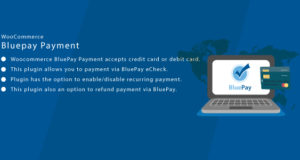 WordPress WooCommerce Bluepay CC & ACH Zahlungsgateway