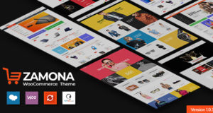 Zamona - Responsives WordPress-Vorlage für WooCommerce