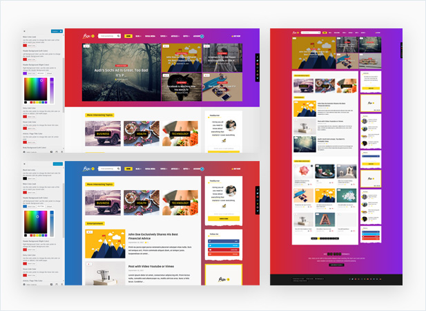 Bouplay WP - Ein WordPress-Theme für Blogger - 1