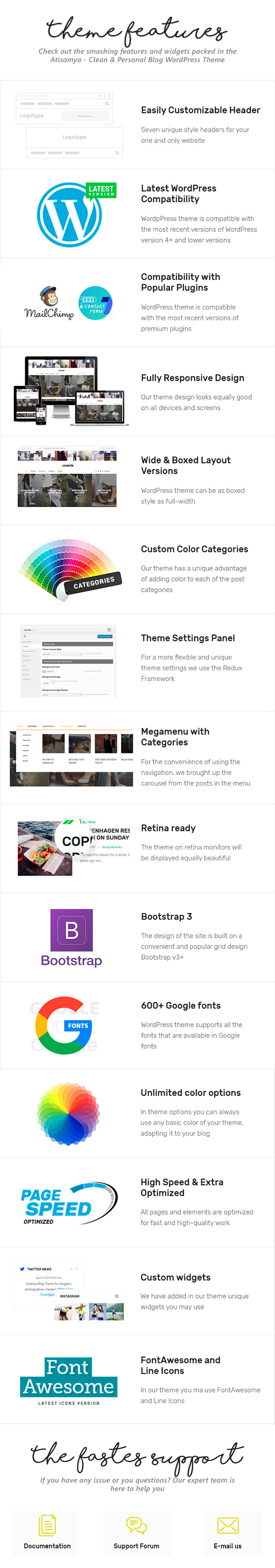 Atisomya - Sauberes & Persönliches WordPress Blog Theme - 5