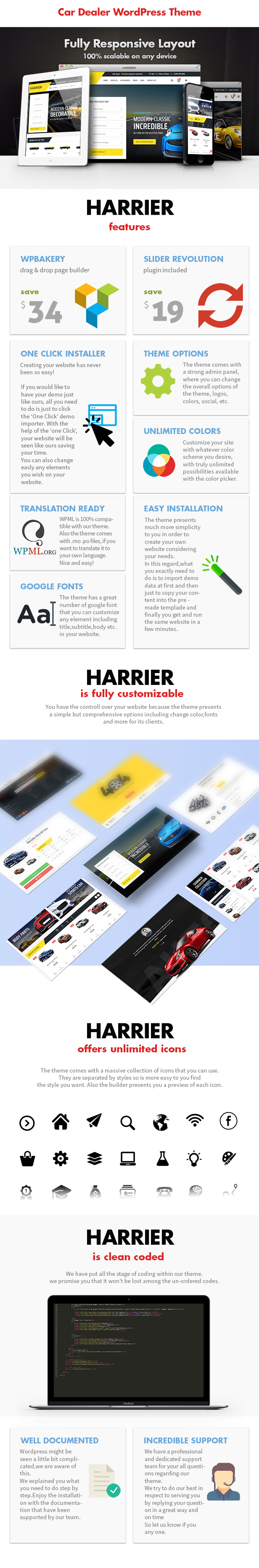 Harrier - Autohändler und Automotive WordPress Theme - 3