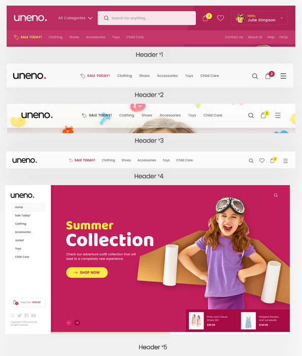 Uneno - Kinderbekleidungs- und Spielzeuggeschäft WooCommerce Theme - 9