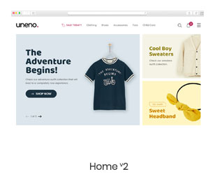 Uneno - Kinderbekleidungs- und Spielzeuggeschäft WooCommerce Theme - 5