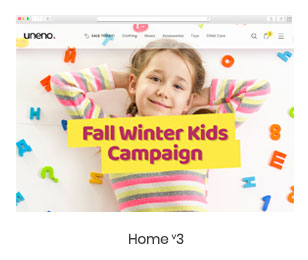 Uneno - Kinderbekleidungs- und Spielzeuggeschäft WooCommerce Theme - 4
