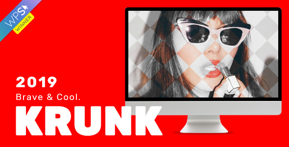 Krunk - Brave & Cool WordPress Blog Theme - Nachrichten / Editorial Blog / Magazin