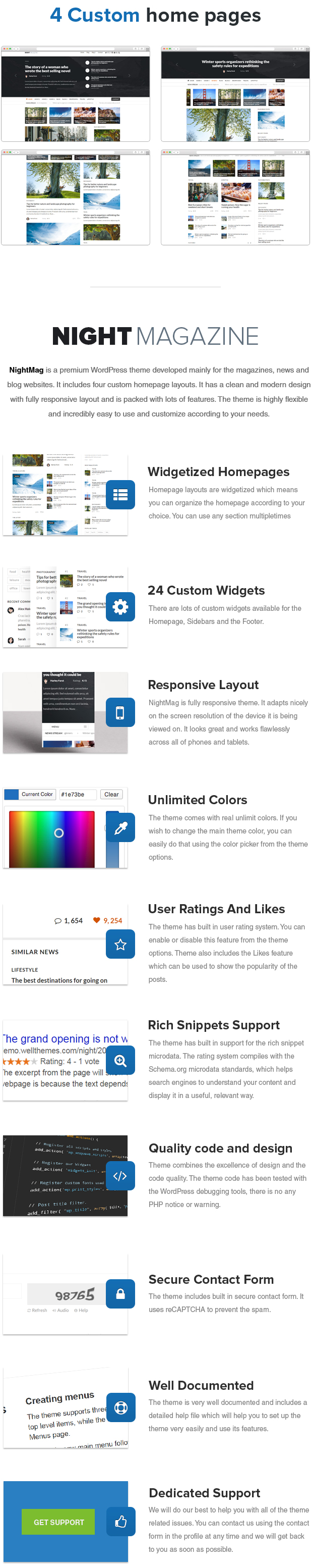 Nacht - WordPress News und Magazine Theme - 3