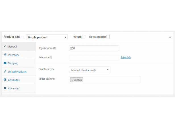 WooCommerce Restricted Countries Pre Order - 1