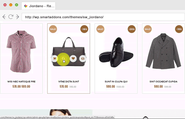 Responsive Technology WooCommerce WordPress Theme Schnellansicht