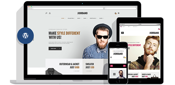 Responsive-Technologie WooCommerce WordPress-Theme - voll responsiv