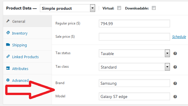 Woo Brand und Model Plugin für WordPress - 1