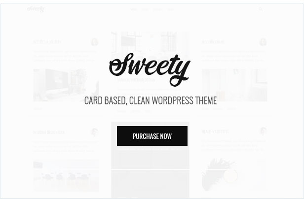 Sweety | Kartenbasiertes, sauberes WordPress-Theme - 2