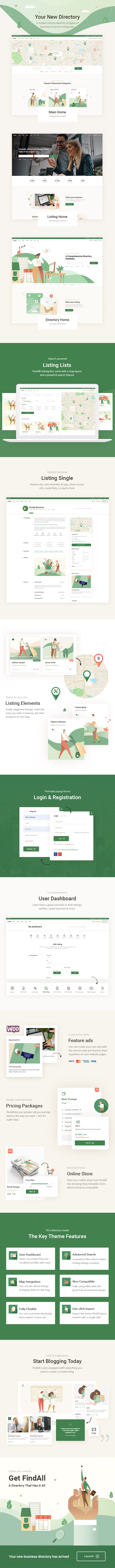 FindAll - Business Directory Theme - 1