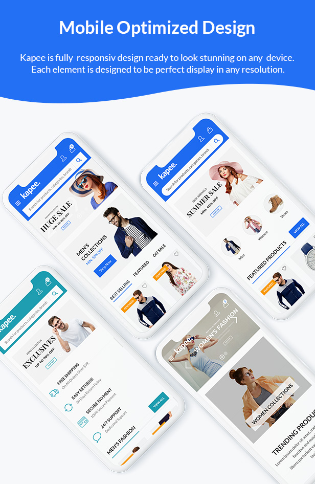 Kapee - Modegeschäft WooCommerce Theme 3