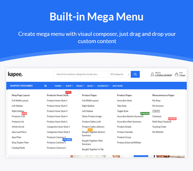Kapee - Modegeschäft WooCommerce Theme 5