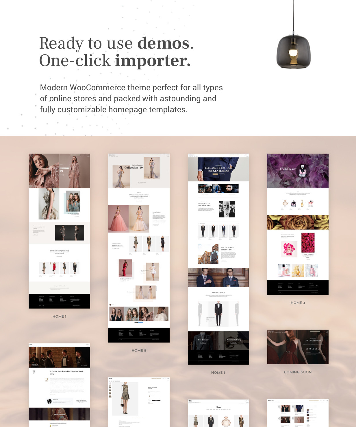 Tera - Modernes WooCommerce WordPress Theme - 1