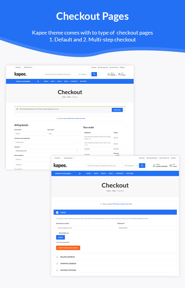 Kapee - Modegeschäft WooCommerce Theme 13