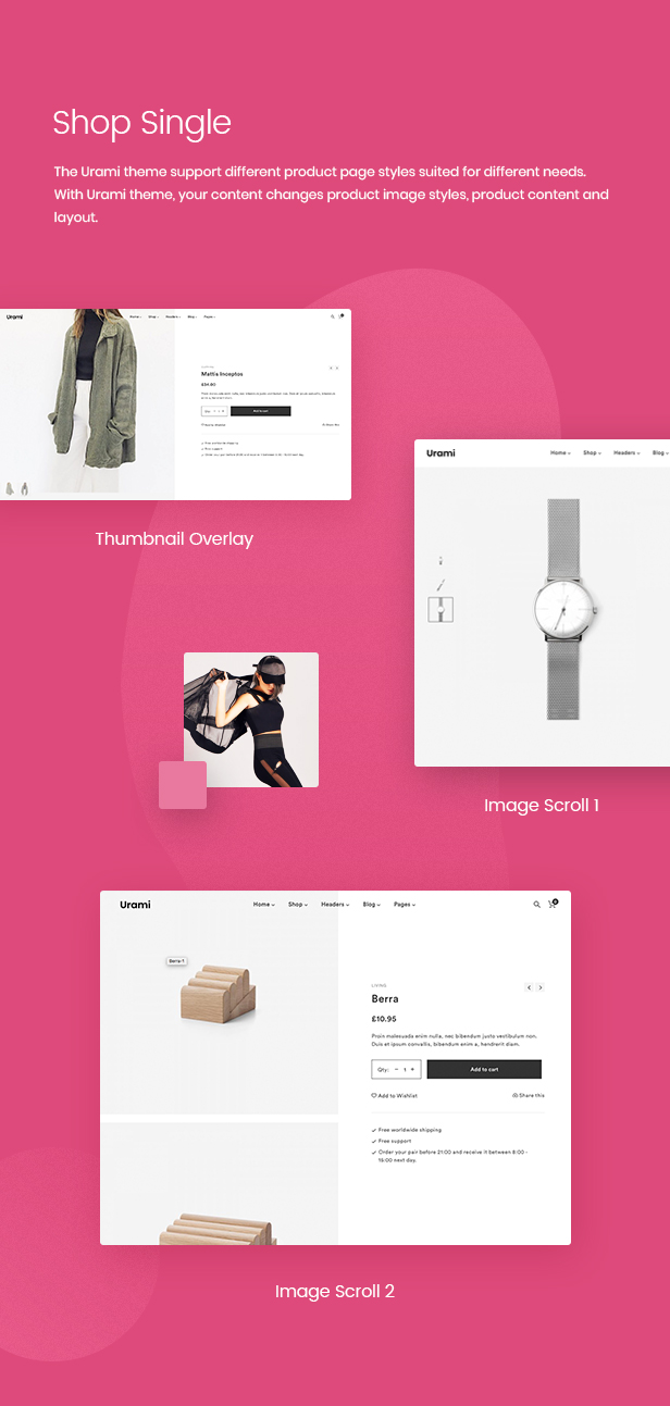 Urami WP - Modernes minimalistisches WooCommerce Thema - 6