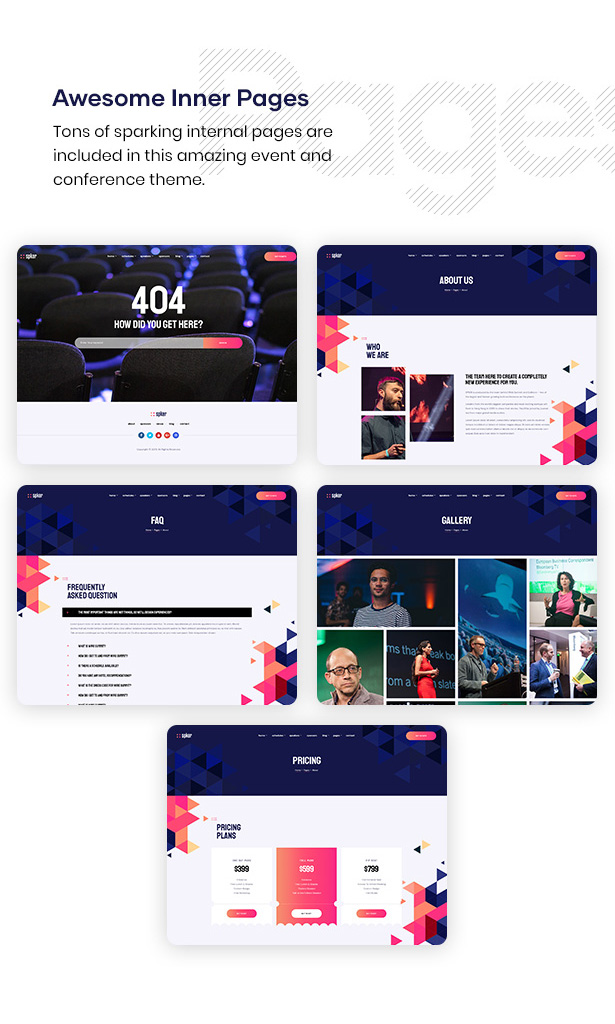 Spker - Konferenz & Event WordPress Theme