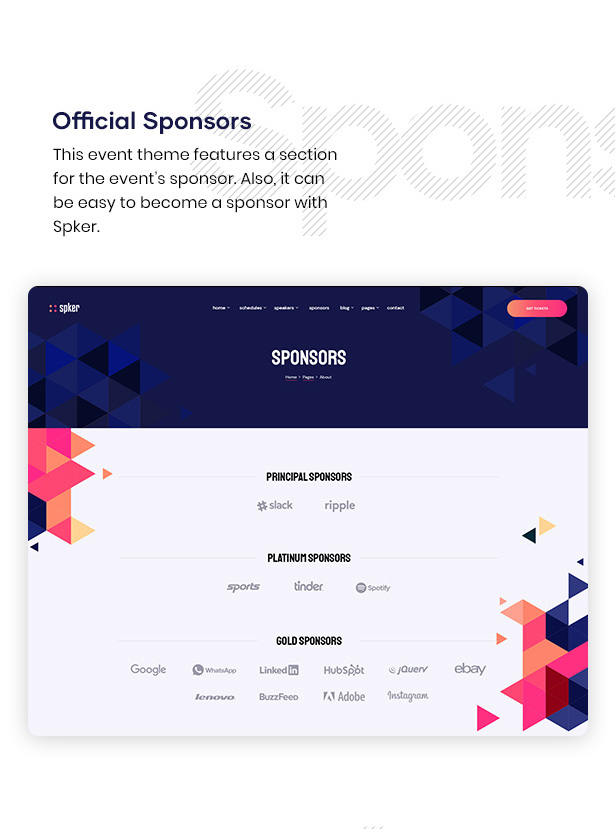 Spker - Konferenz & Event WordPress Theme