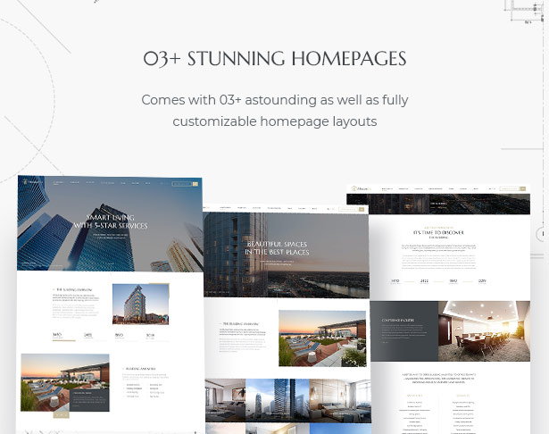 03+ umwerfende Homepages in MaisonCo - WordPress-Theme zum Verkauf und zur Miete