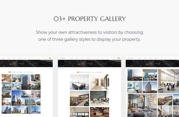 03+ Property Gallery in MaisonCo Einzelne Immobilie zum Verkauf und zur Miete WordPress Theme