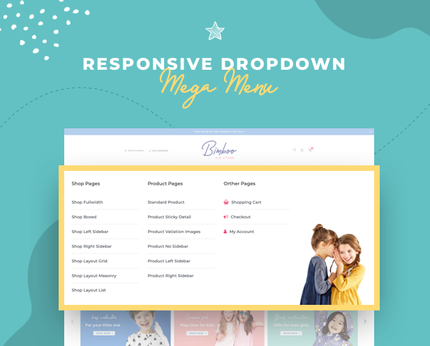 Bimboo - Kid Elementor WooCommerce WordPress Theme - 8